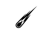 Fire Meteor Comet Silhouette Bundle, an Illustration by Designs_River (Thumbnail 22 of 51)
