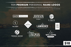 10 Personal Name Logos