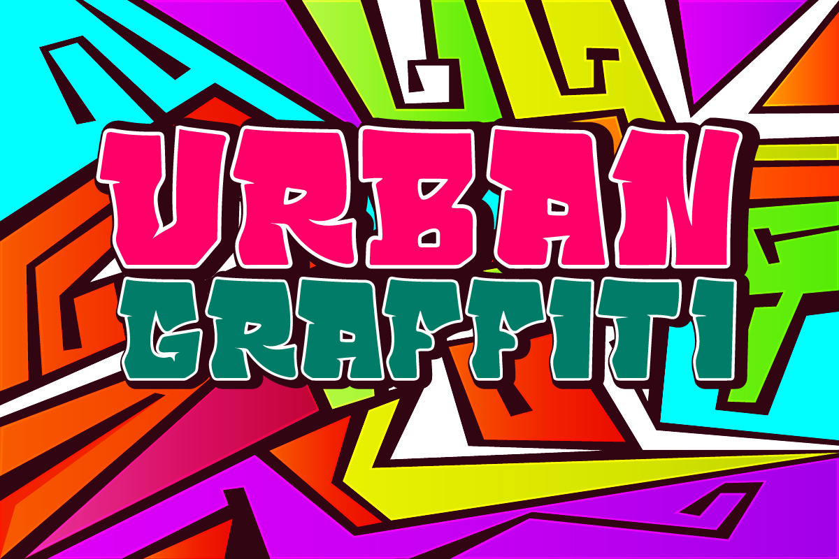 Arenas Graffiti Display Font, a Handwritten Font by IHDSTD (Photo 3 of 6)