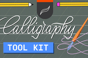 Procreate Calligraphy Brushes 10x, a Brush Add-On by Esther Nariyoshi