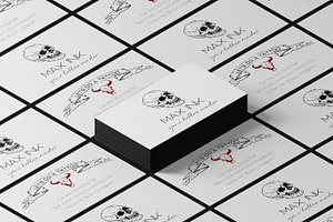 Tattoo Master's Business Card