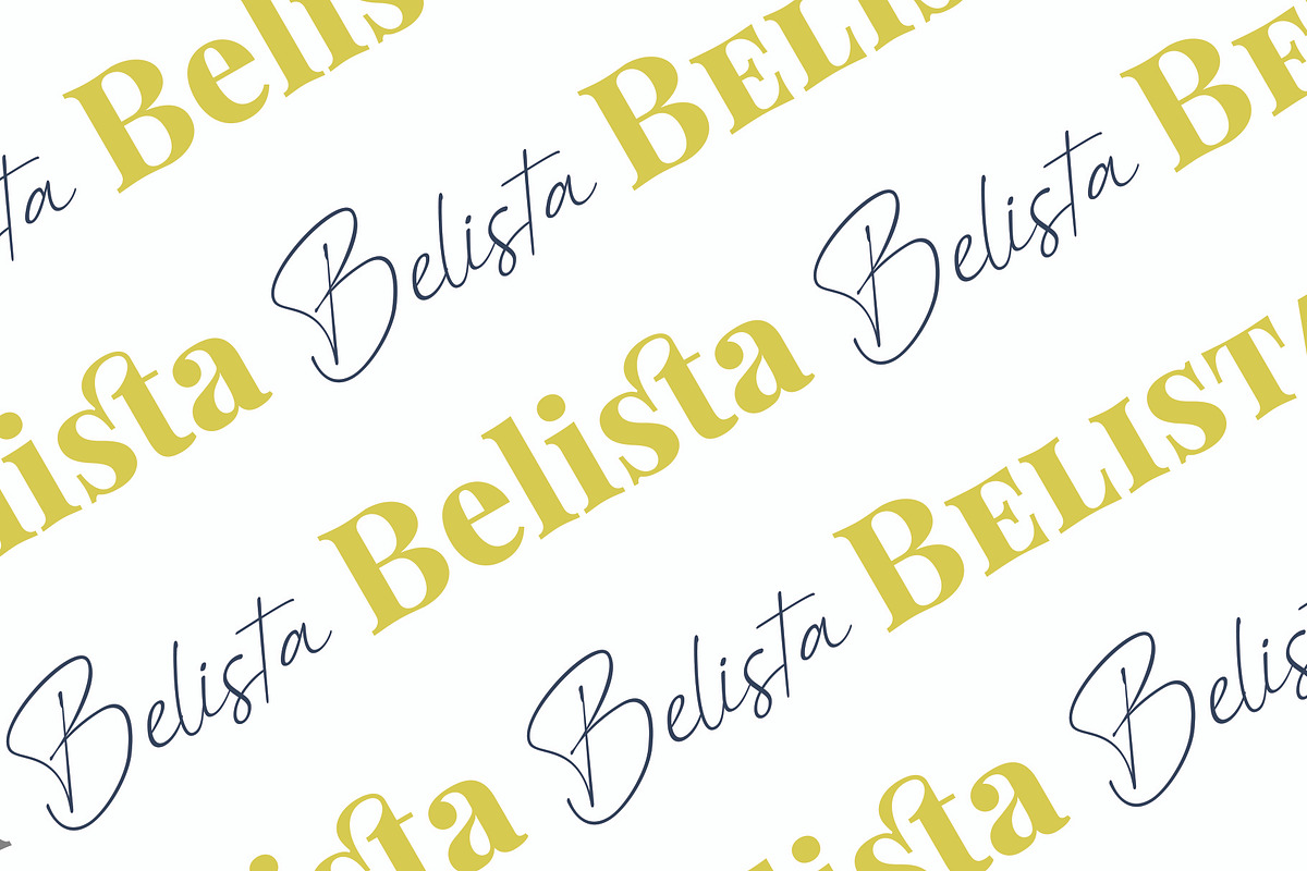 Belista - Font Combination, a Serif Font by Aantebas (Photo 5 of 8)