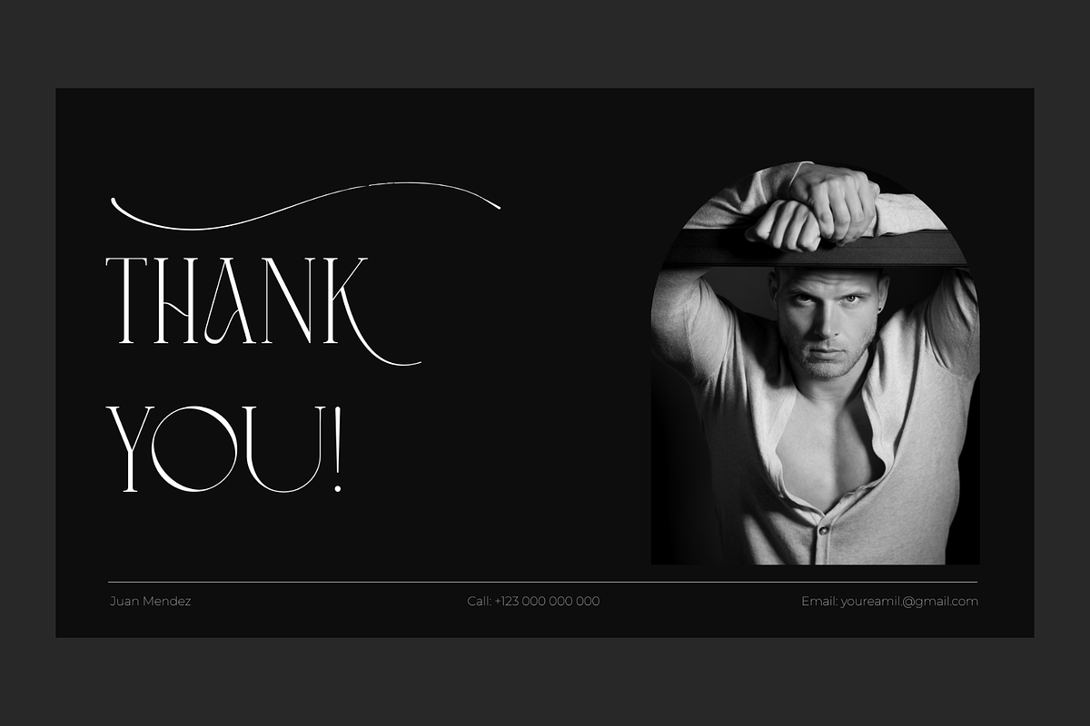 Striking Model Portfolio, a Templates & Theme by Emmanuel Phiri (Photo 7 of 8)