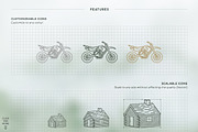 Explore the Forest Icon Set, an Outline Icon by Wandery Supply (Thumbnail 3 of 6)