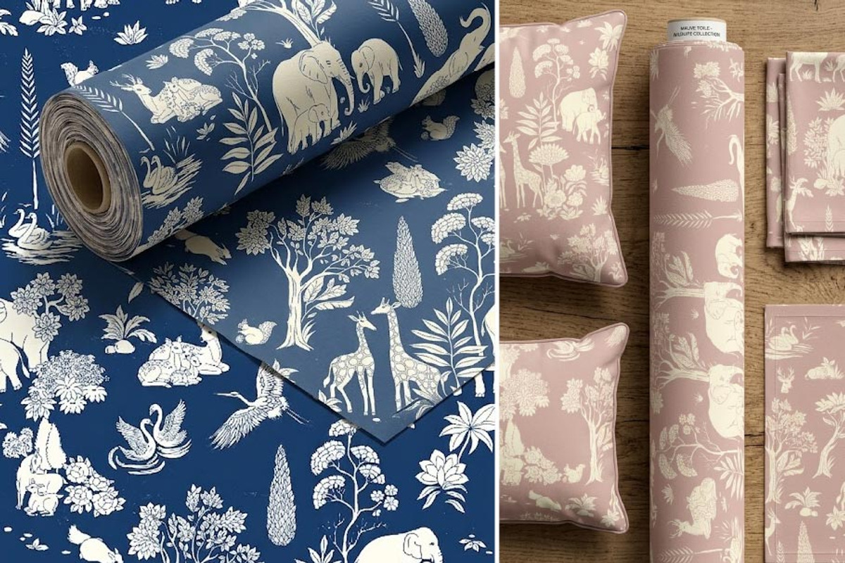 Enchanted Forest & Wildlife, a Pattern Graphic by Print Diaries (Photo 5 of 5)