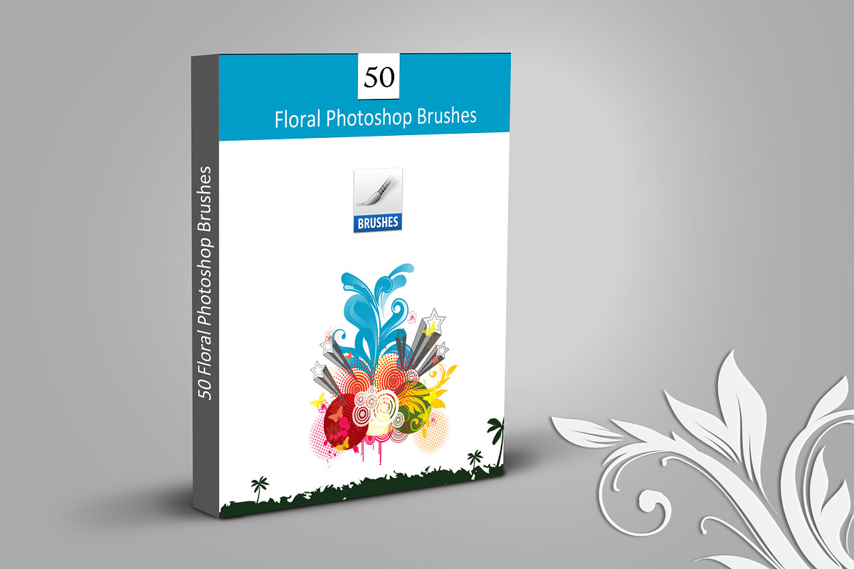 Floral Photoshop Brushes preview 6