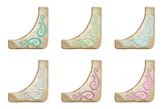 Celtic Gold Book Corner Clipart, an Object Graphic by 3PointsCreative (Thumbnail 3 of 6)