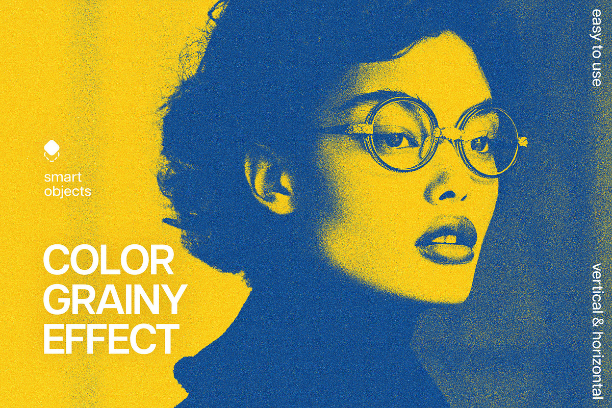 Duotone Grainy Photo Effect, a Brushes & More by Design Squad (Photo 1 of 6)