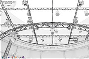 Virtual TV Studio News Set 36, an Architecture 3D Model by akerStudio (Thumbnail 19 of 25)
