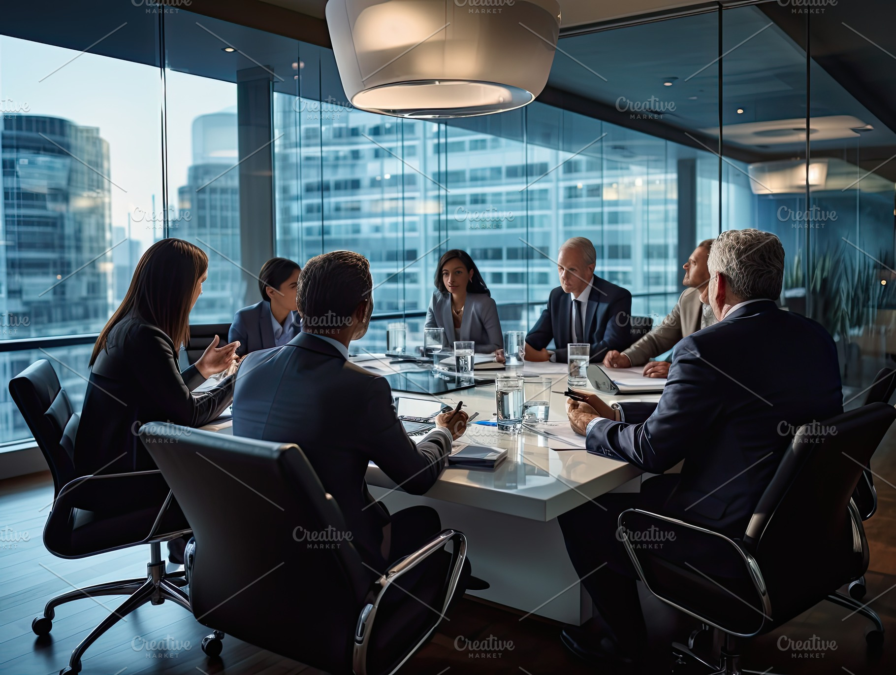 Visualizing Corporate Discussion Pro, a Photo by SaroStock