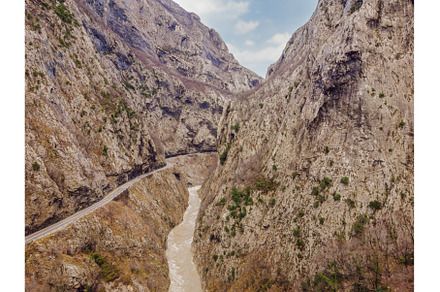 Beautiful Canyon of Moraca river in, a Nature Photo by Elizaveta Galitskaya
