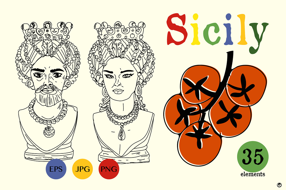 Sicily, an Object Illustration by Olillia (Photo 4 of 5)