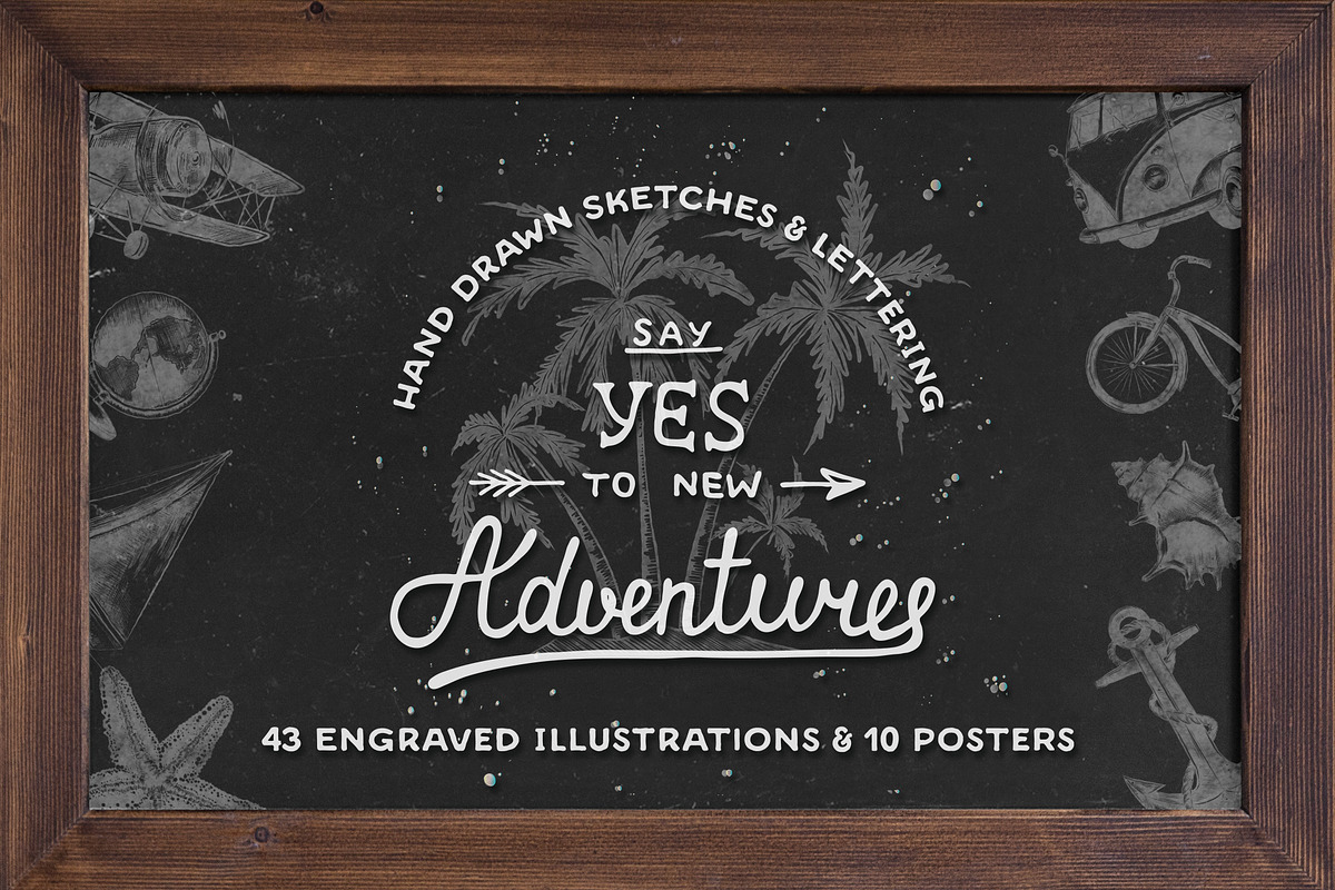 Travel and adventure bundle, a Decorative Illustration by Akimo Mia (Photo 1 of 15)
