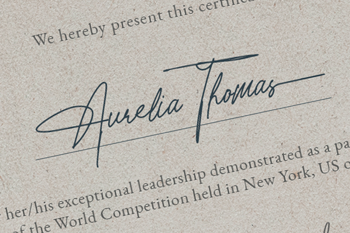 Authorman - Stylish Signature Script, a Script Font by Bale Type (Photo 8 of 11)