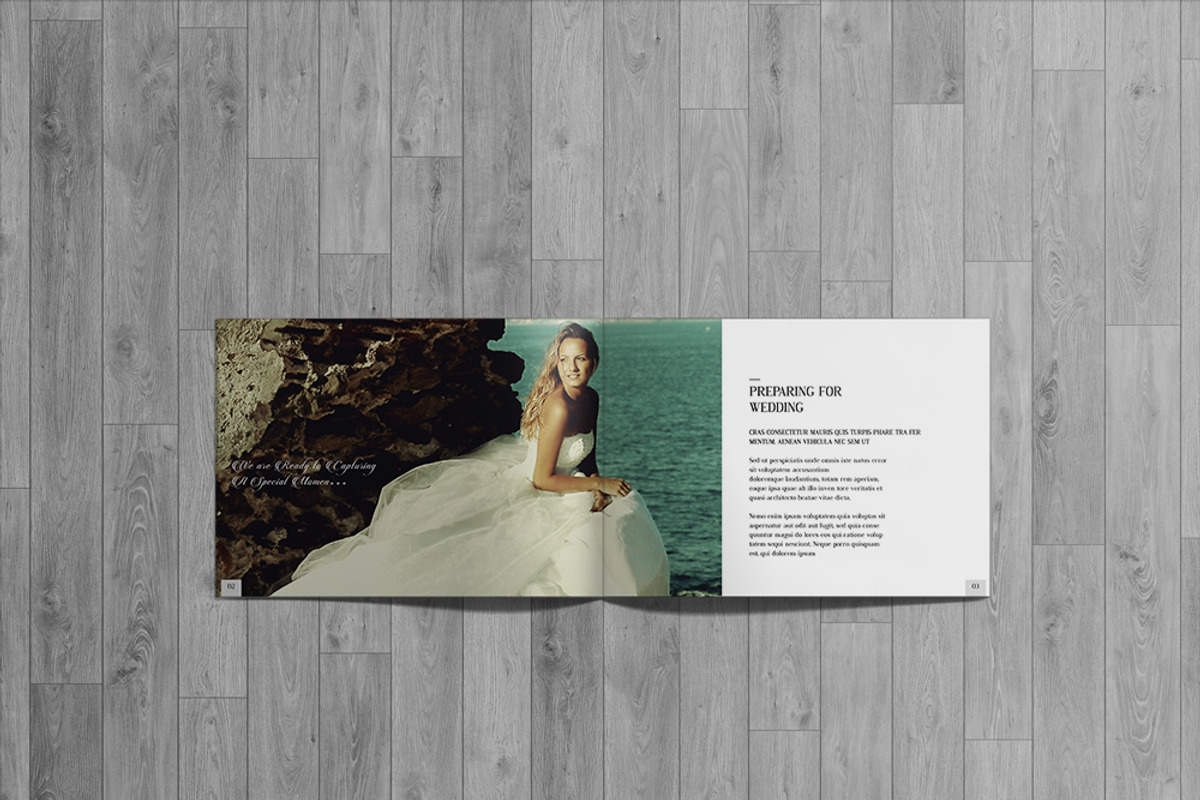 Wedding Photography Catalog/Brochure, a Brochure Template by SmmrDesign (Photo 3 of 13)