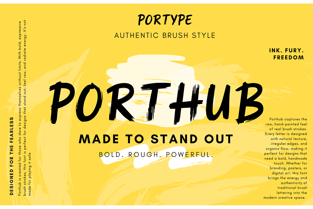 Porthub, a Blackletter Font by portype (Photo 1 of 10)