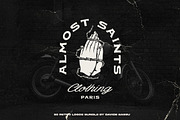 50 Retro logos Bundle, a Branding & Logo Template by Davide Bassu (Thumbnail 6 of 12)