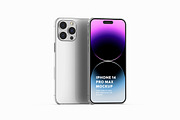 iPhone 14 Pro Max Mockup, an iPhone Mockup by UnicDesign (Thumbnail 7 of 10)