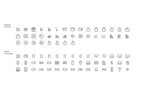 Line Icons Pack - Modern & Simple