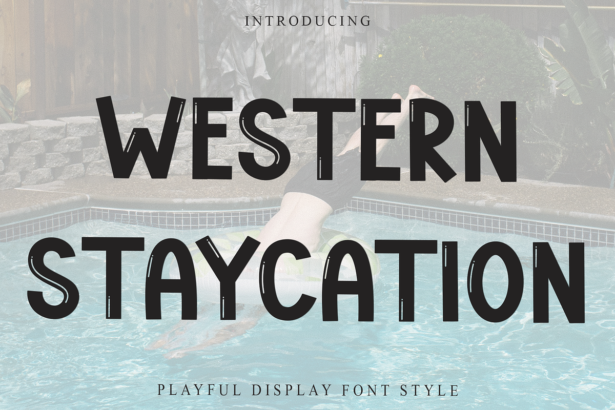 Western STaycation, a Serif Font by InermediaSTUDIO (Photo 1 of 8)