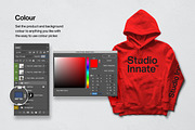 Custom Hoodie Mockup Bundle, a Hoody Mockup by Studio Innate (Thumbnail 3 of 7)