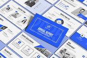Annual Report Presentation Template, a Presentation Template by Mighty-Slide (Thumbnail 1 of 6)