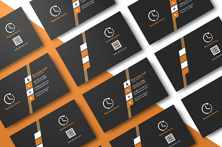 Corporate Business Card Template, a Business Card Template by Smashing_Studio