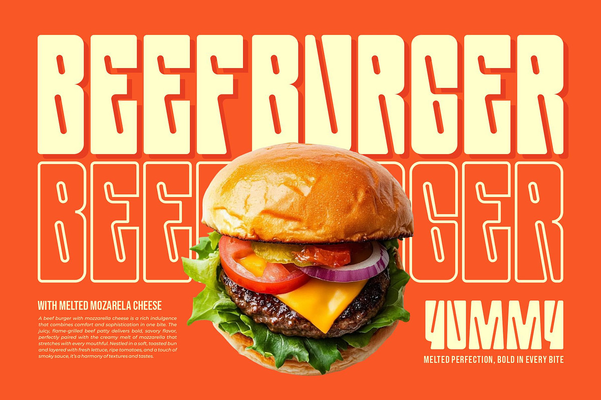 Palgea || Decorative Food Font, a Sans Serif Font by Ermedia Studio (Photo 3 of 10)