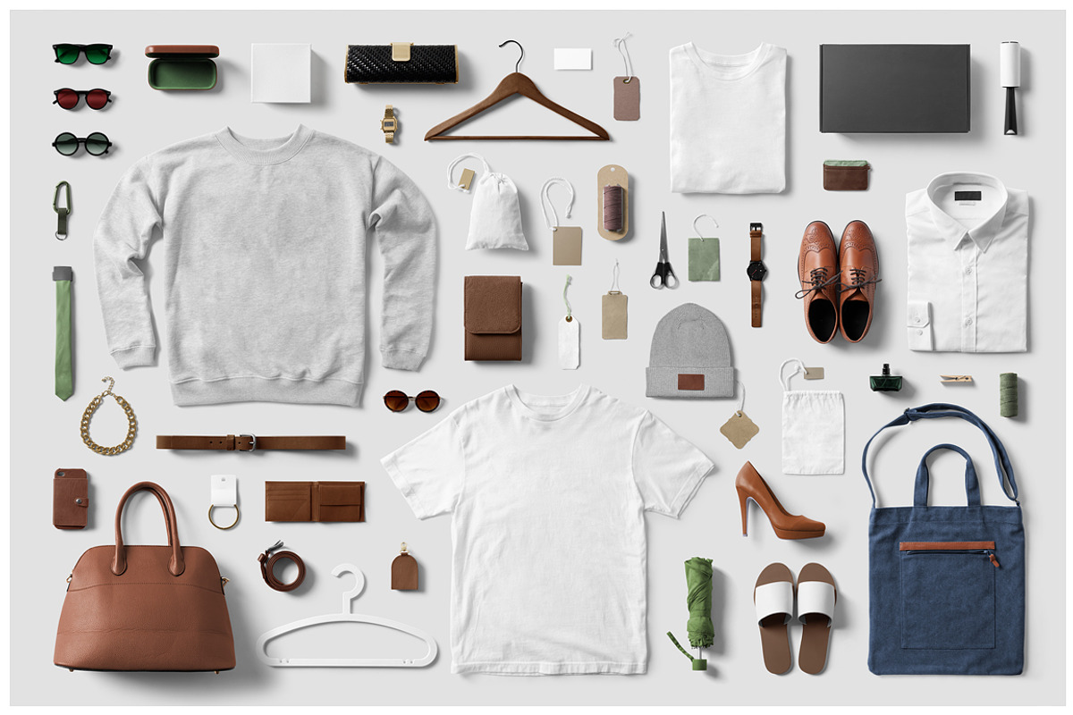 Clothing / Fashion / T-Shirt Mockup, a Product Mockup by forgraphic™ (Photo 1 of 5)