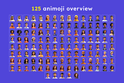 125 Animoji Style Avatars, a Characters & Person 3D Model by Digital Blood (Thumbnail 3 of 14)