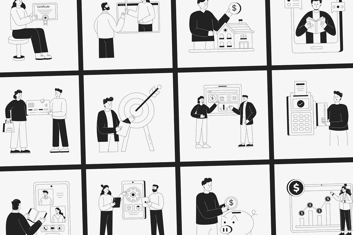 Animated Knowledge and Growth Set, an Education Illustration by Creative Stall (Photo 3 of 4)