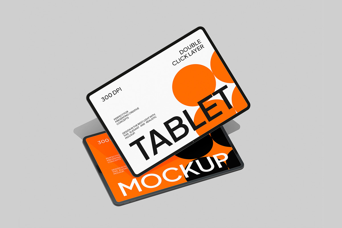 Tablet Mockup, an iPad Mockup by Permadi Creative (Photo 3 of 3)