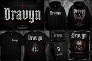 Dravyn – Gothic Blackletter Typeface, a Blackletter Font by Wow Magic (Thumbnail 2 of 5)