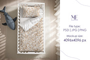 Baby Crib Bedding Mockup, a Mockup by Mie Mockup Studio (Thumbnail 2 of 5)