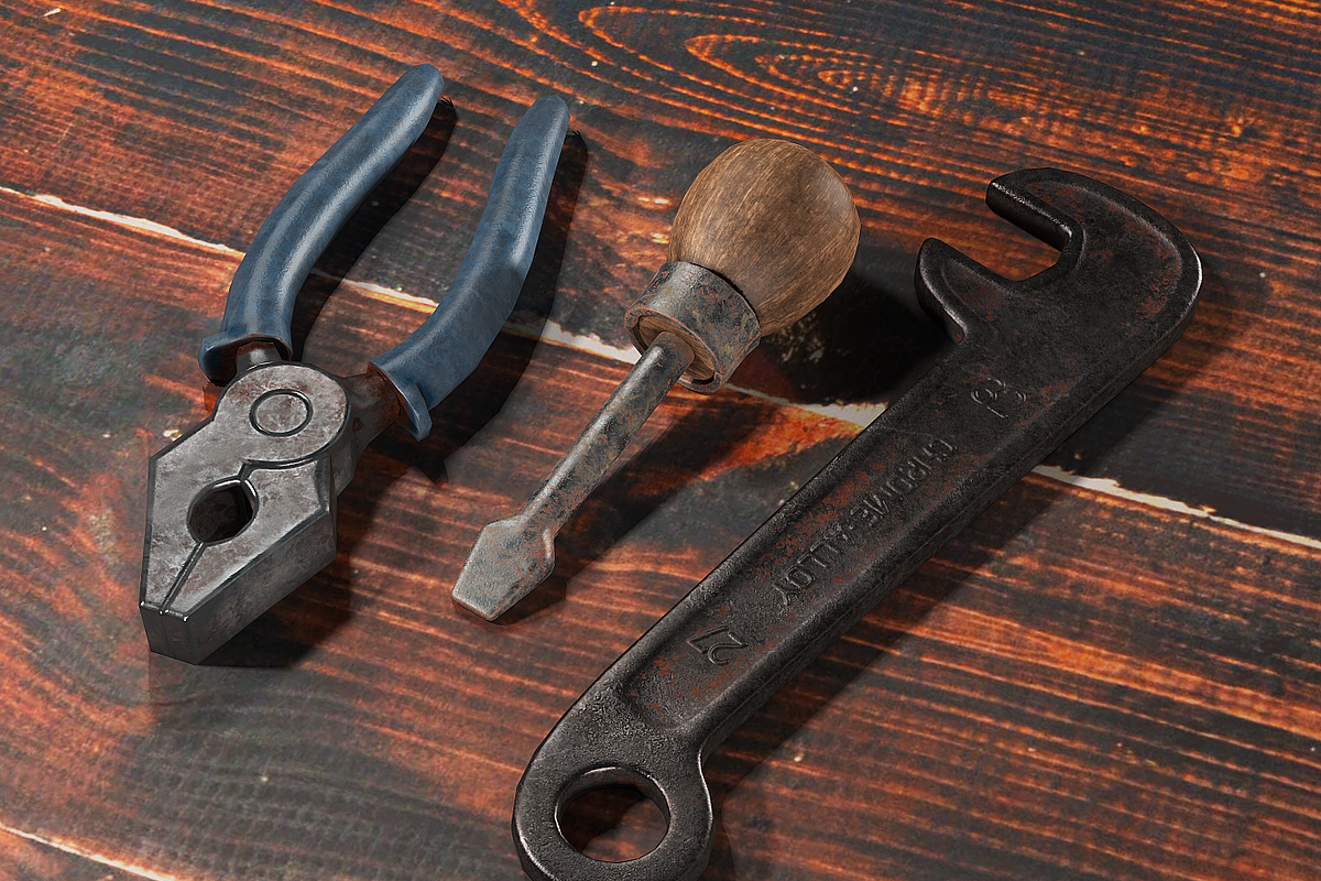 Toolset, an Object 3D Model by happy brush (Photo 1 of 5)