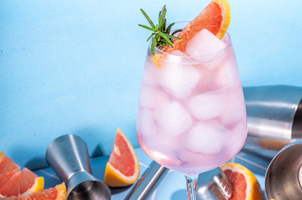 Grapefruit margarita or mimosa cocktail., a Food & Drink Photo by Rimma