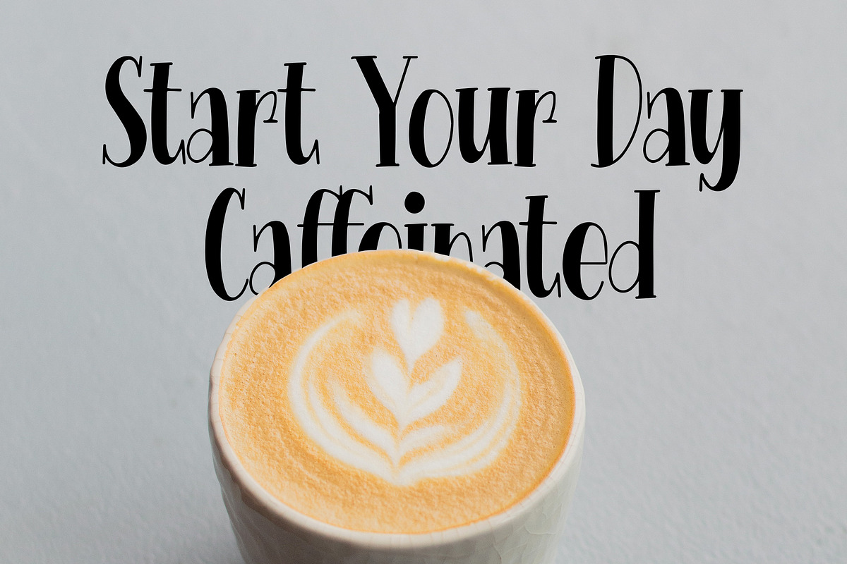 Milk Coffee - Casual Serif Font, a Serif Font by AQR Studio (Photo 8 of 10)