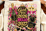 New Year 2027 Sublimation Bundle, a Seasonal Illustration by OK Design (Thumbnail 6 of 6)