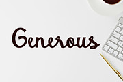 Delicious //elegant script font, a Script Font by Fontcastle (Thumbnail 2 of 5)
