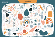 Abstract Flora Patterns, an Object Graphic by Cozy pattern shop (Thumbnail 3 of 8)