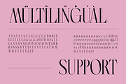 Asfar - Modern Ligatures Font, a Serif Font by Nirmana Visual (Thumbnail 3 of 10)