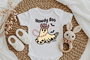 Cowgirl Ghost SVG Western Howdy Boo, an Object Graphic by TanchaArt (Thumbnail 3 of 9)