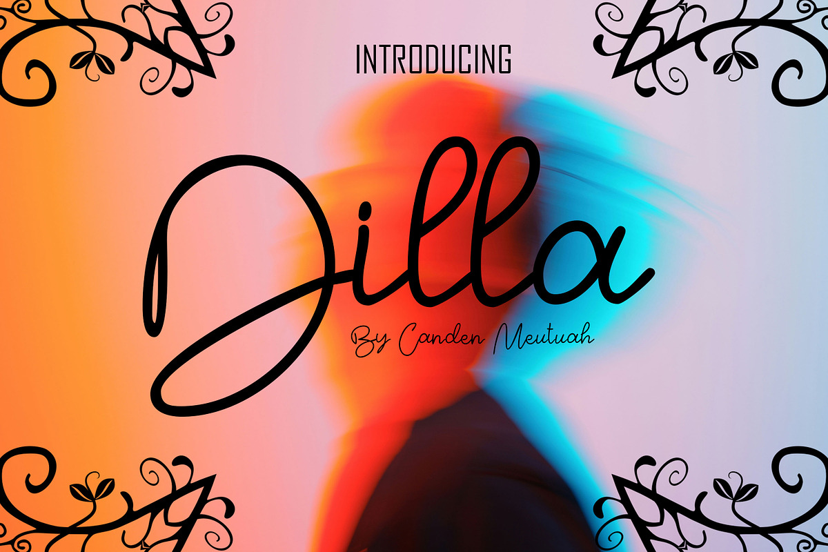 Dilla, a Handwritten Font by Canden Meutuah (Photo 1 of 5)