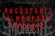 Morveth | Death Metal Font, a Symbol Font by Masyafi Studio (Thumbnail 7 of 9)