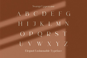 Svarga Elegant FashionableTypeface