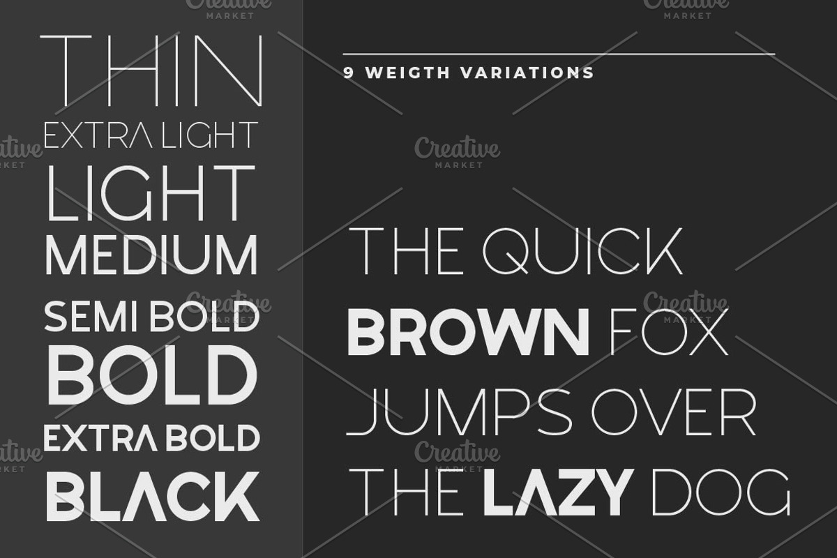 Montenna Modern Sans, a Sans Serif Font by Artiveko (Photo 4 of 8)