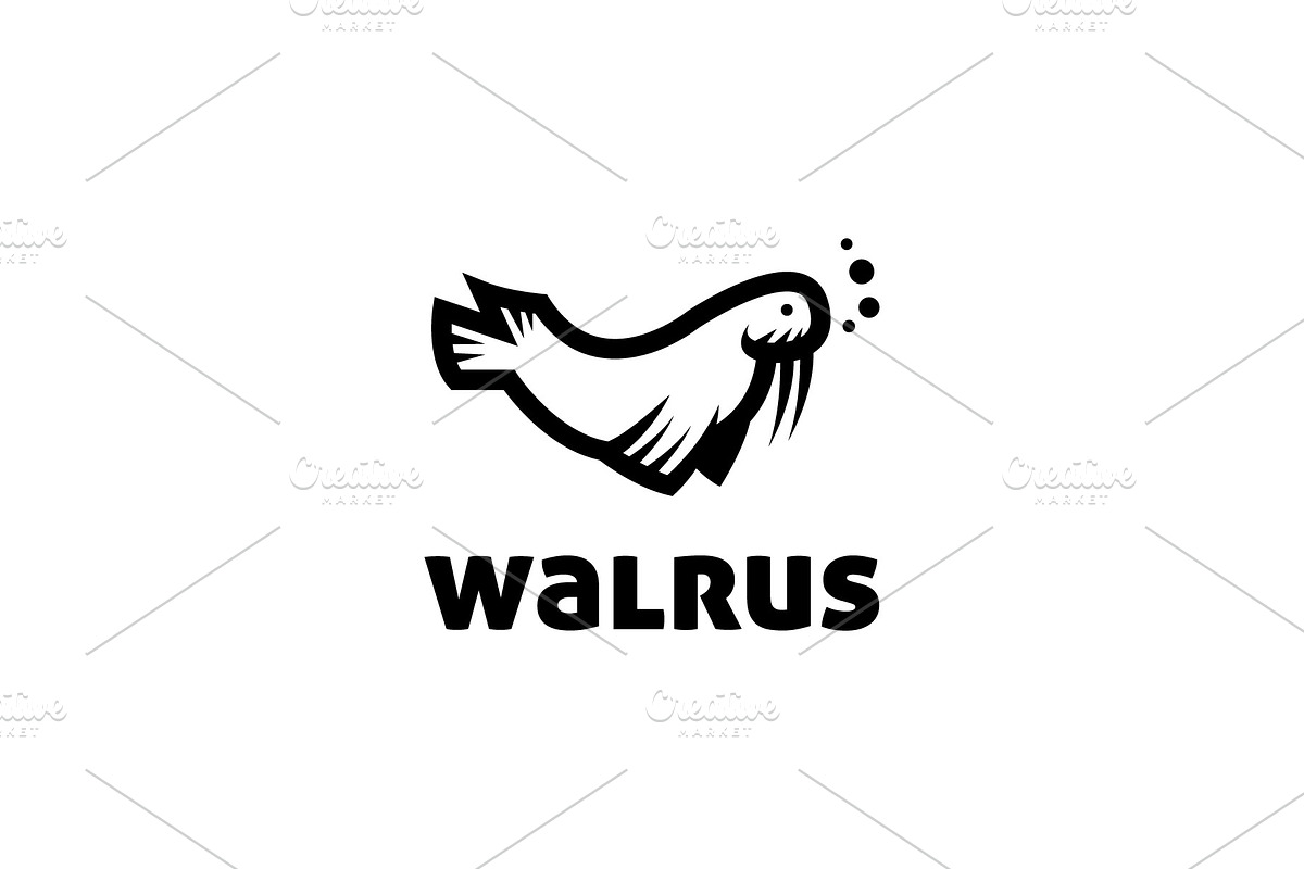 Walrus Logo, a Branding & Logo Template by ashenterprise (Photo 2 of 2)
