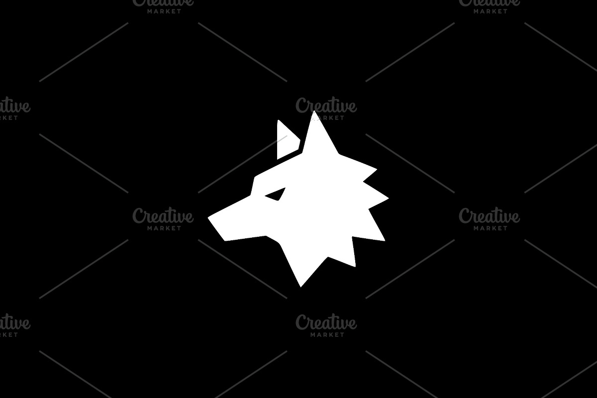Wolf Head Icon Animal, an Animal Illustration by Vectorium Studio (Photo 2 of 4)