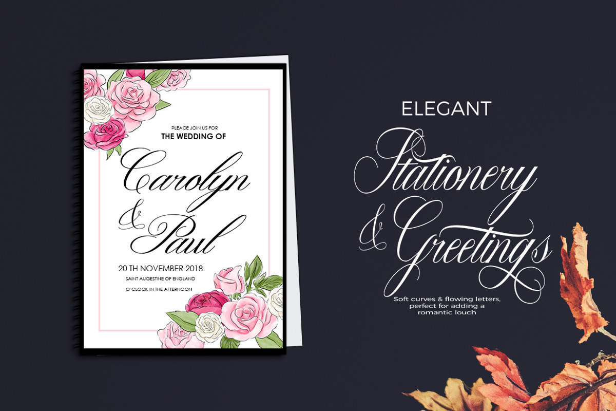 Gallisia Script, a Script Font by Picatype Studio (Photo 6 of 9)