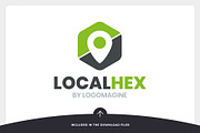 Local Hex Logo Template, a Branding & Logo Template by LOGOMAGINE (Thumbnail 5 of 16)